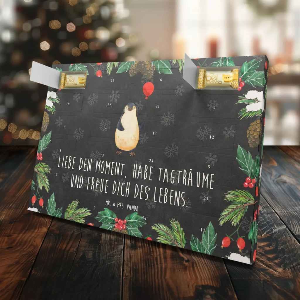 Marzipan Adventskalender Pinguin Luftballon Marzipan Adventskalender, Pinguin, Tagträume, neues Leben, Luftballon, Pinguine, Geschenk Freundin, Glück, Geschenkidee, Liebe, Lebenslust, beste Freundin, Motivation, Neustart