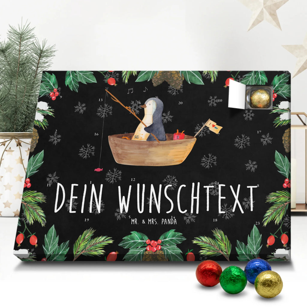 Adventskalender mit Namen Pinguin Angelboot Adventskalender mit Namen, Personalisierter Adventskalender, Pinguin, Boot, Neustart, Angeln, Leben, Angelboot, Scheidung, Lebenslust, Pinguine, Motivation, Genießen, Geschenkidee Liebeskummer, Trennung, Neuanfang