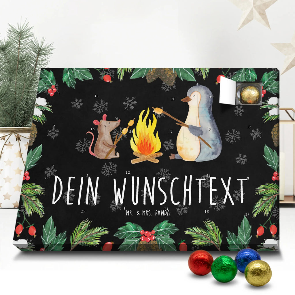 Adventskalender mit Namen Pinguin Lagerfeuer Personalisierter Adventskalender, Adventskalender mit Namen, Pinguin, Lebensspruch, Neustart, Lagerfeuer, Pinguine, Job, Liebe, Grillen, Marshmallows, Feuer, Leben, Arbeit, Motivation, Maus, Büro, Lebensmotivation, Büroalltag
