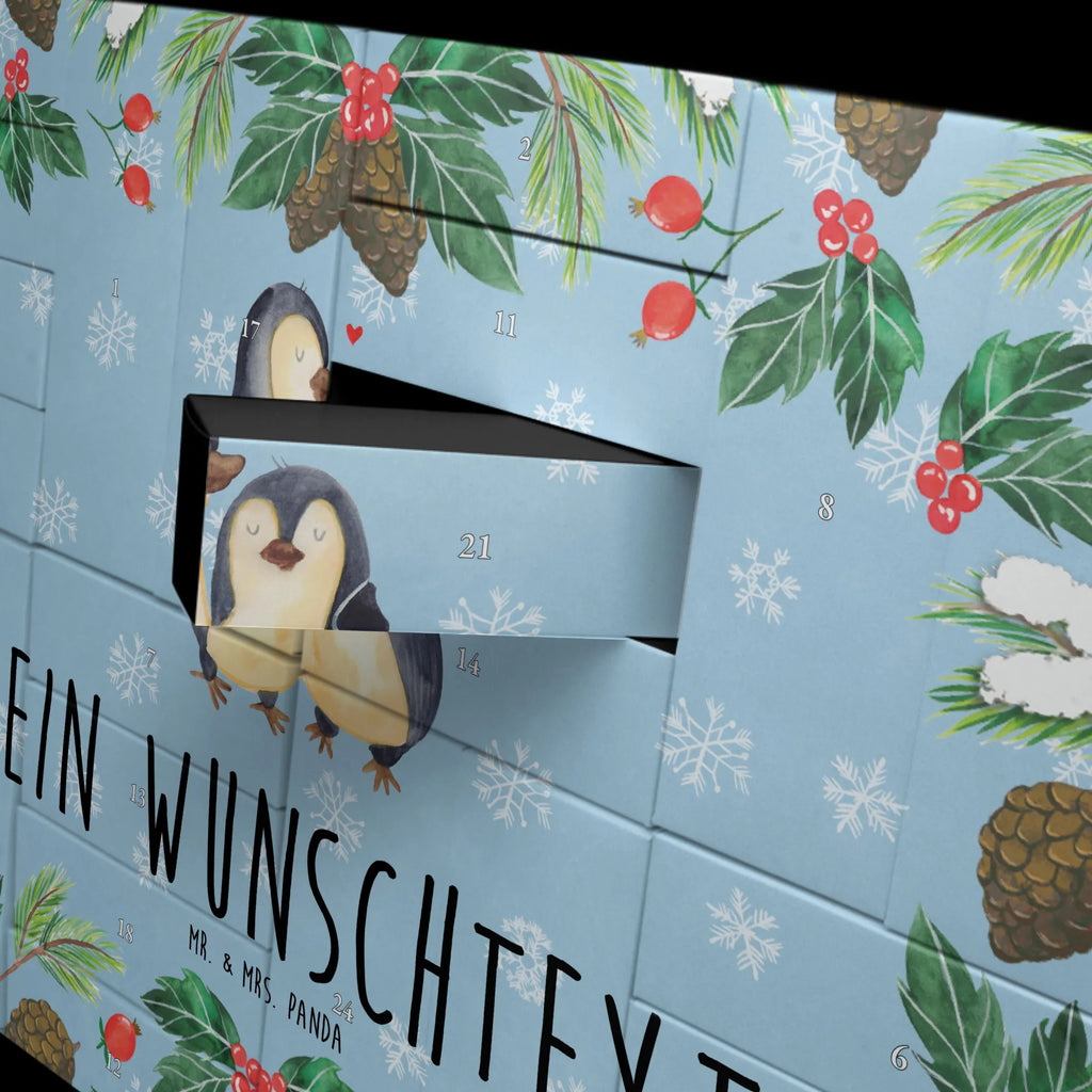 Personalisierter Befüllbarer Adventskalender Pinguin umarmen Adventskalender Zum Selbst Befüllen, Befüllbarer Adventskalender, Pinguin, Hochzeitstag, Jahrestag, Verlobung, Liebesgeschenk, Liebesbeweis, Liebe, Hochzeit, Hochzeitsgeschenk, Liebespaar