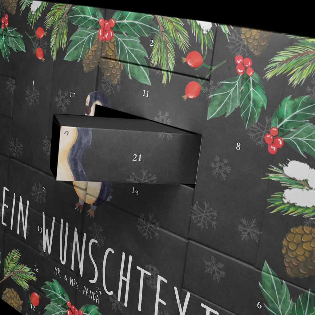 Personalisierter Befüllbarer Adventskalender Pinguin Marienkäfer Adventskalender Zum Selbst Befüllen, Befüllbarer Adventskalender, Pinguin, Marienkäfer, Pinguine, Lebensfreude, Liebe, Freude, Glück, Wunder