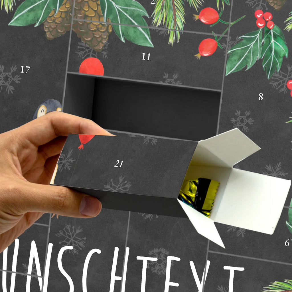 Personalisierter Befüllbarer Adventskalender Pinguin Luftballon Befüllbarer Adventskalender, Adventskalender Zum Selbst Befüllen, Pinguin, Glück, Beste Freundin, Liebe, Geschenk Freundin, Neustart, Tagträume, Lebenslust, Pinguine, Motivation, Geschenkidee, Luftballon, Neues Leben