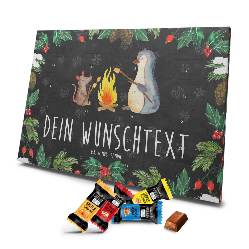 Adventskalender mit Namen Pinguin Lagerfeuer Personalisierter Adventskalender, Adventskalender mit Namen, Pinguin, Lebensspruch, Neustart, Lagerfeuer, Pinguine, Job, Liebe, Grillen, Marshmallows, Feuer, Leben, Arbeit, Motivation, Maus, Büro, Lebensmotivation, Büroalltag