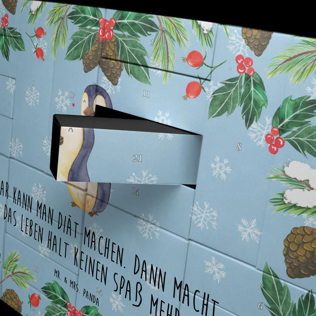 Fillable advent calendar Penguin diet Penguins, North Pole, diet, self-love, weight, penguins, self-respect, losing weight, body love