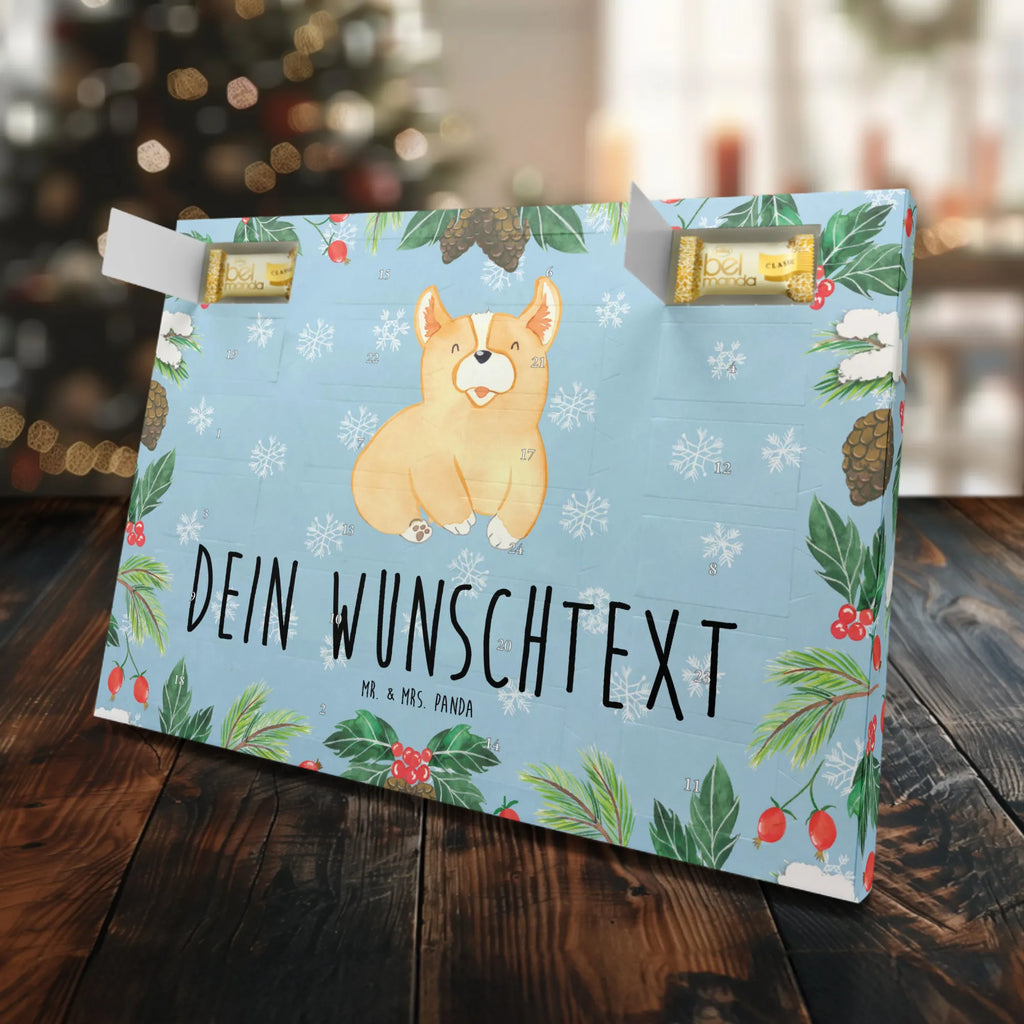 Personalisierter Marzipan Adventskalender Corgie Personalisierter Marzipan Adventskalender, Hund, Hundemotiv, Haustier, Hunderasse, Tierliebhaber, Hundebesitzer, Sprüche, Hundespruch, Spruch, Motivation, Lebensfreude, britisch, Corgie, Welsh Corgie Pembroke