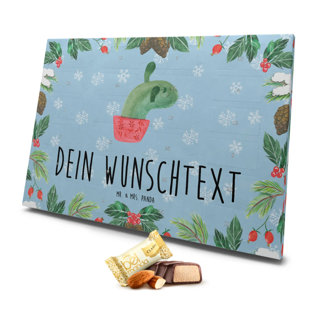 Personalisierter Marzipan Adventskalender Kaktus Mama Personalisierter Marzipan Adventskalender, Kaktus, Kakteen, Büroalltag, Kaktusliebe, Ärger, Schule, Motivation, Quote, Büro