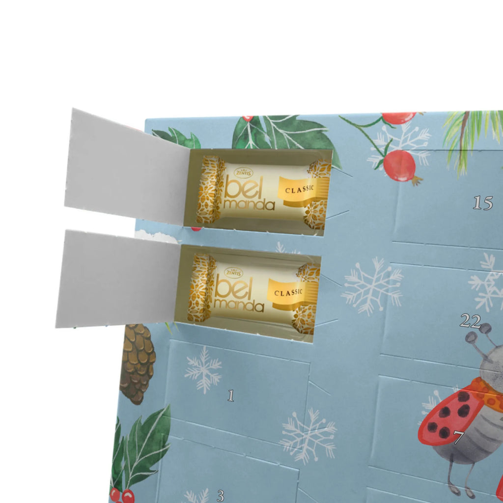 Personalisierter Marzipan Adventskalender Weihnachten Smörle Personalisierter Marzipan Adventskalender, Winter, Weihnachten, Weihnachtsdeko, Nikolaus, Advent, Heiligabend, Wintermotiv, Tannennadeln, Pfefferminzstange, Geschenk, Weihnachtsbaum