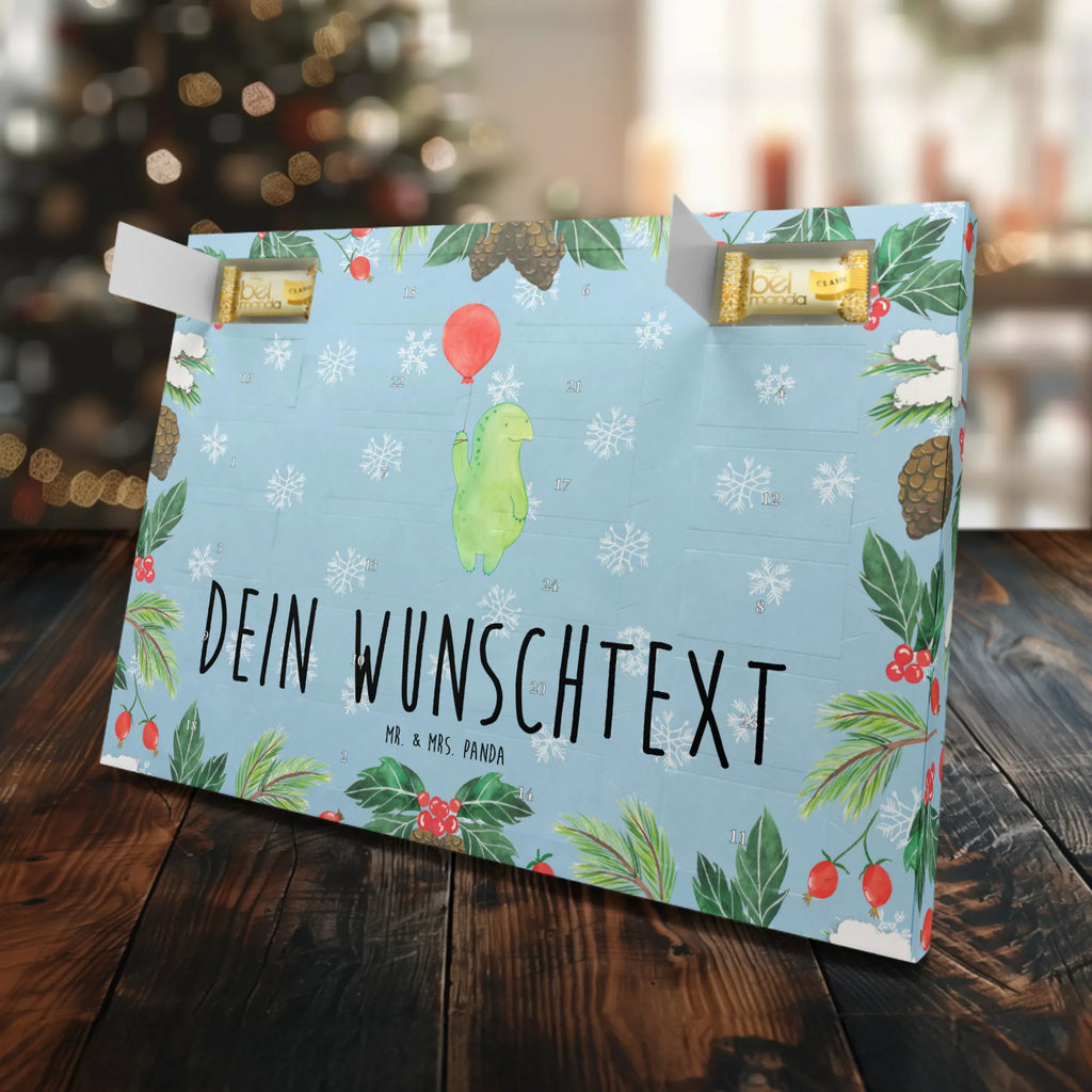 Personalisierter Marzipan Adventskalender Schildkröte Luftballon Personalisierter Marzipan Adventskalender, Schildkröte, Schildkröten, Motivation, Motivationsspruch, Mutausbruch