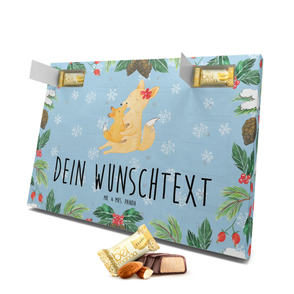 Personalisierter Marzipan Adventskalender Fuchs Mama Personalisierter Marzipan Adventskalender, Familie, Vatertag, Muttertag, Bruder, Schwester, Mama, Papa, Oma, Opa, Beste Tochter, Tochter, Lieblingstochter, Geschenk, Mutter