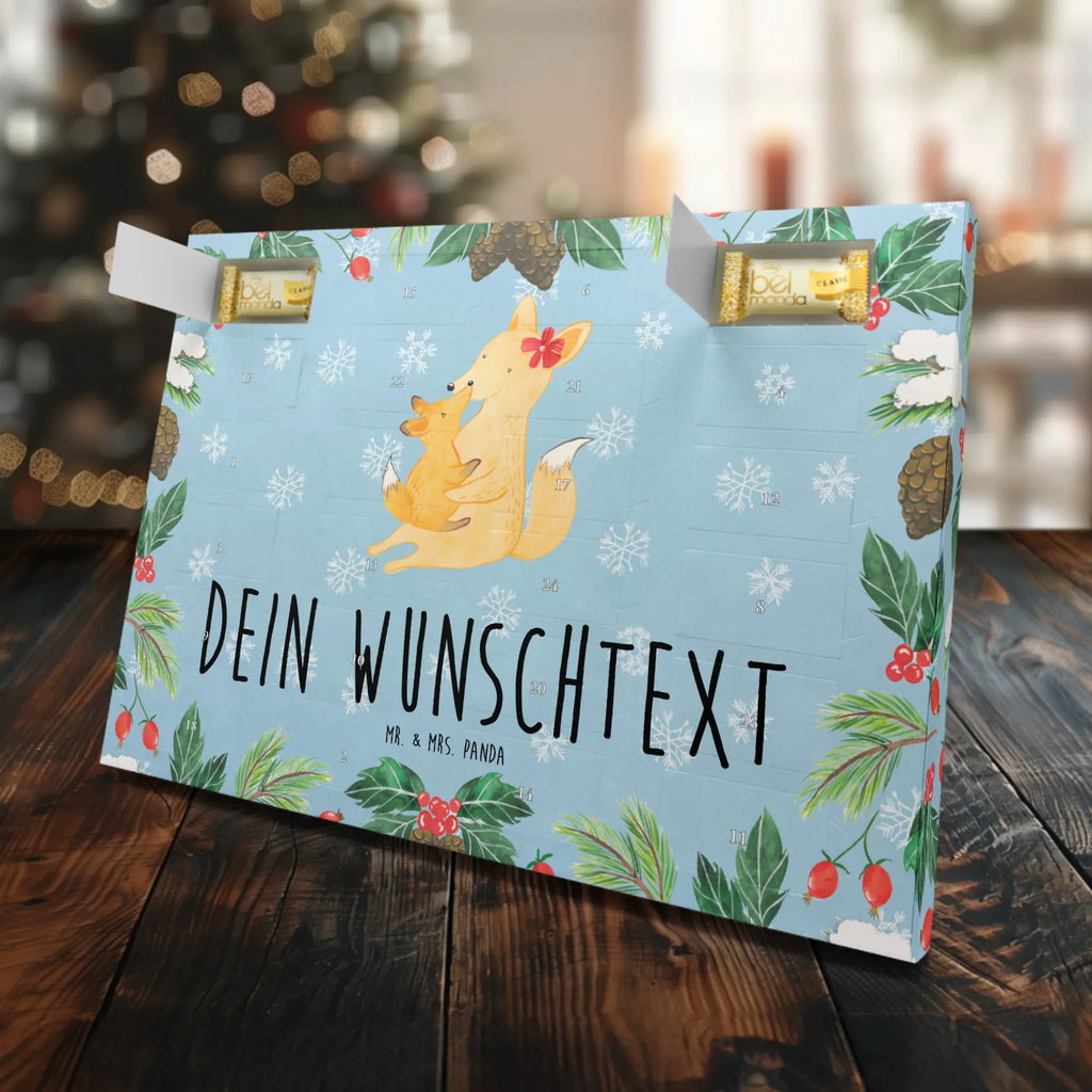 Personalisierter Marzipan Adventskalender Fuchs Mama Personalisierter Marzipan Adventskalender, Familie, Vatertag, Muttertag, Bruder, Schwester, Mama, Papa, Oma, Opa, Beste Tochter, Tochter, Lieblingstochter, Geschenk, Mutter