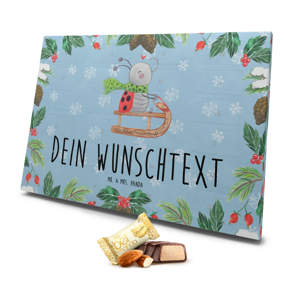 Personalisierter Marzipan Adventskalender Smörle Rodeln Personalisierter Marzipan Adventskalender, Winter, Weihnachten, Weihnachtsdeko, Nikolaus, Advent, Heiligabend, Wintermotiv, Marzipan, Smörle, Schlittenfahren