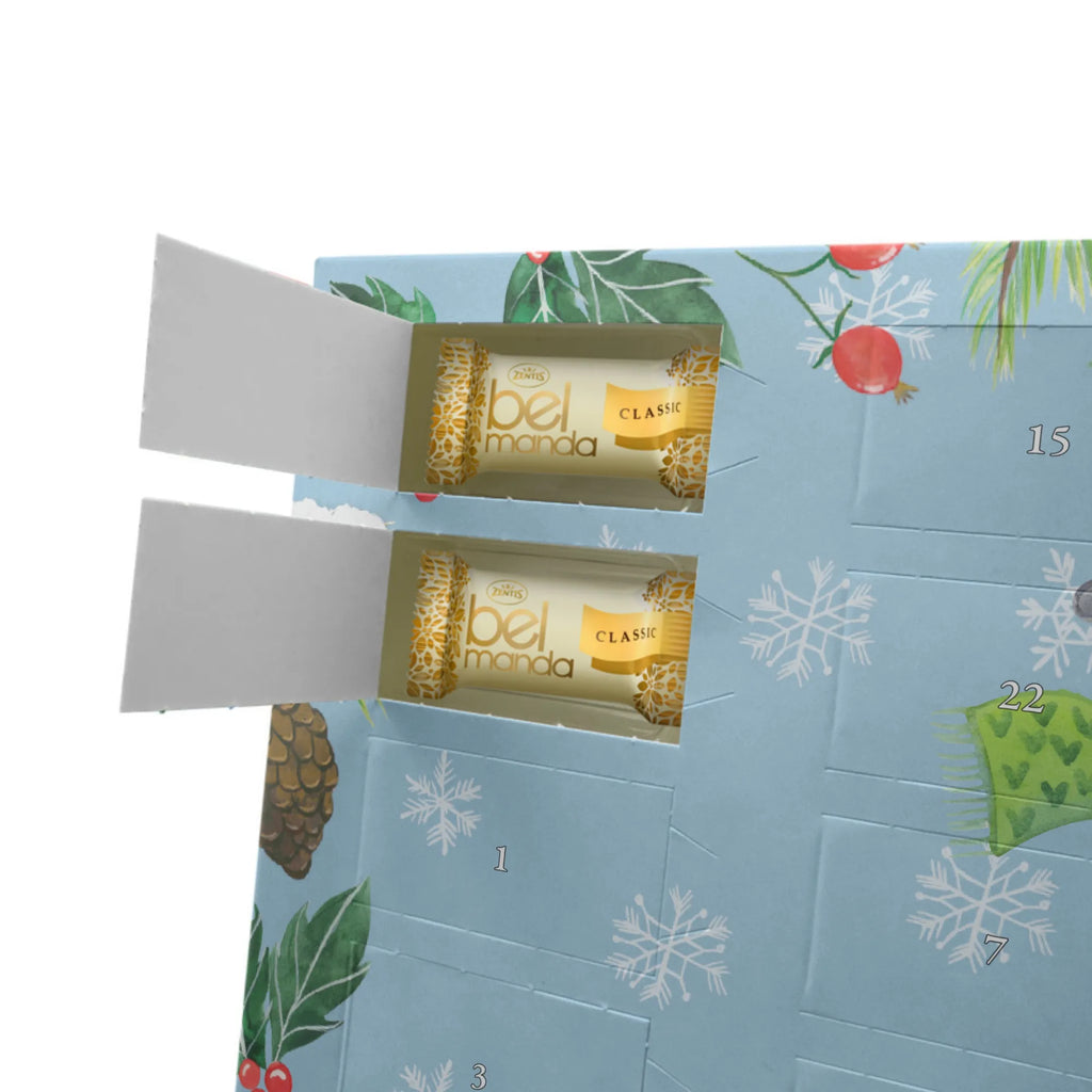 Personalisierter Marzipan Adventskalender Smörle Rodeln Personalisierter Marzipan Adventskalender, Winter, Weihnachten, Weihnachtsdeko, Nikolaus, Advent, Heiligabend, Wintermotiv, Marzipan, Smörle, Schlittenfahren