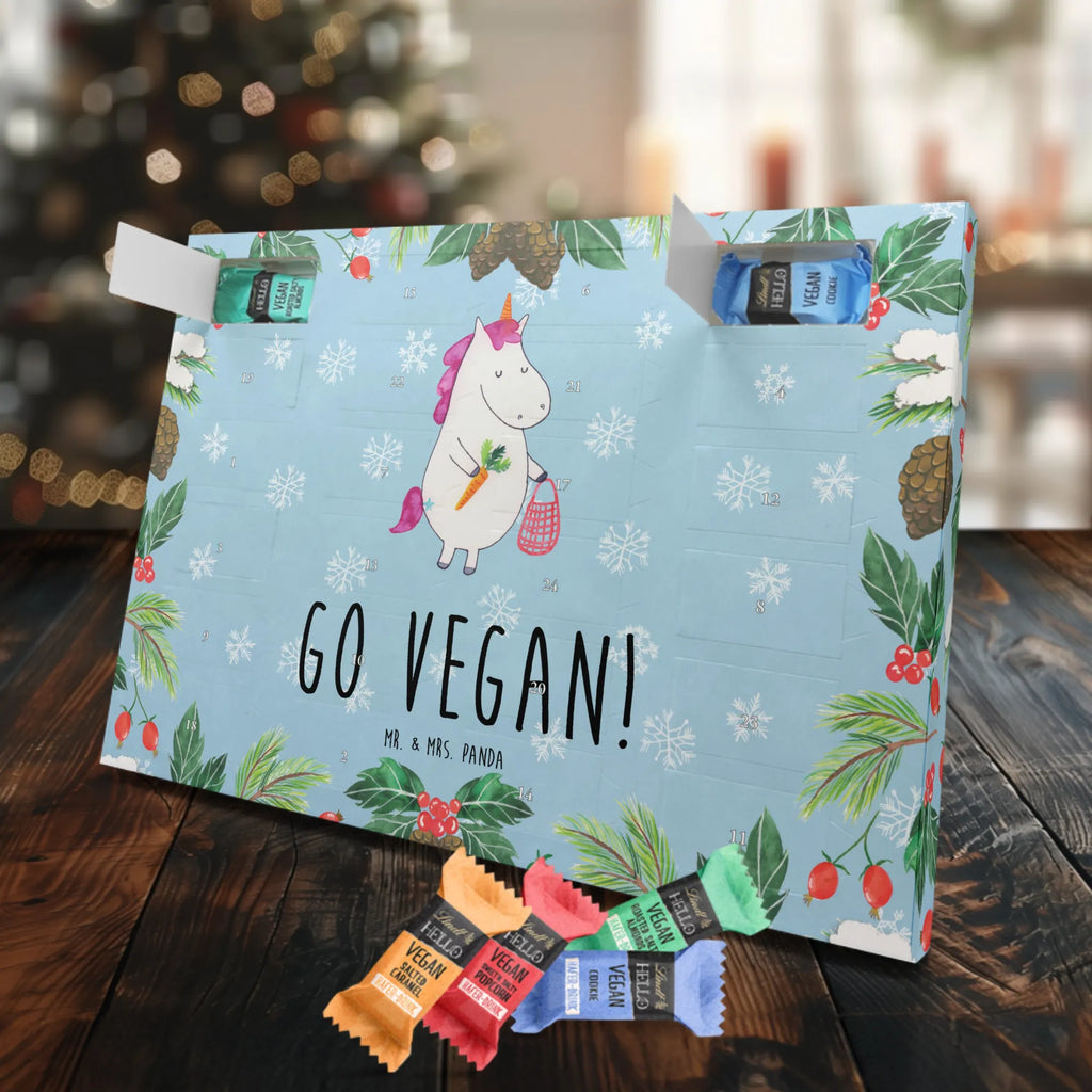 Veganer Adventskalender Einhorn Vegan
