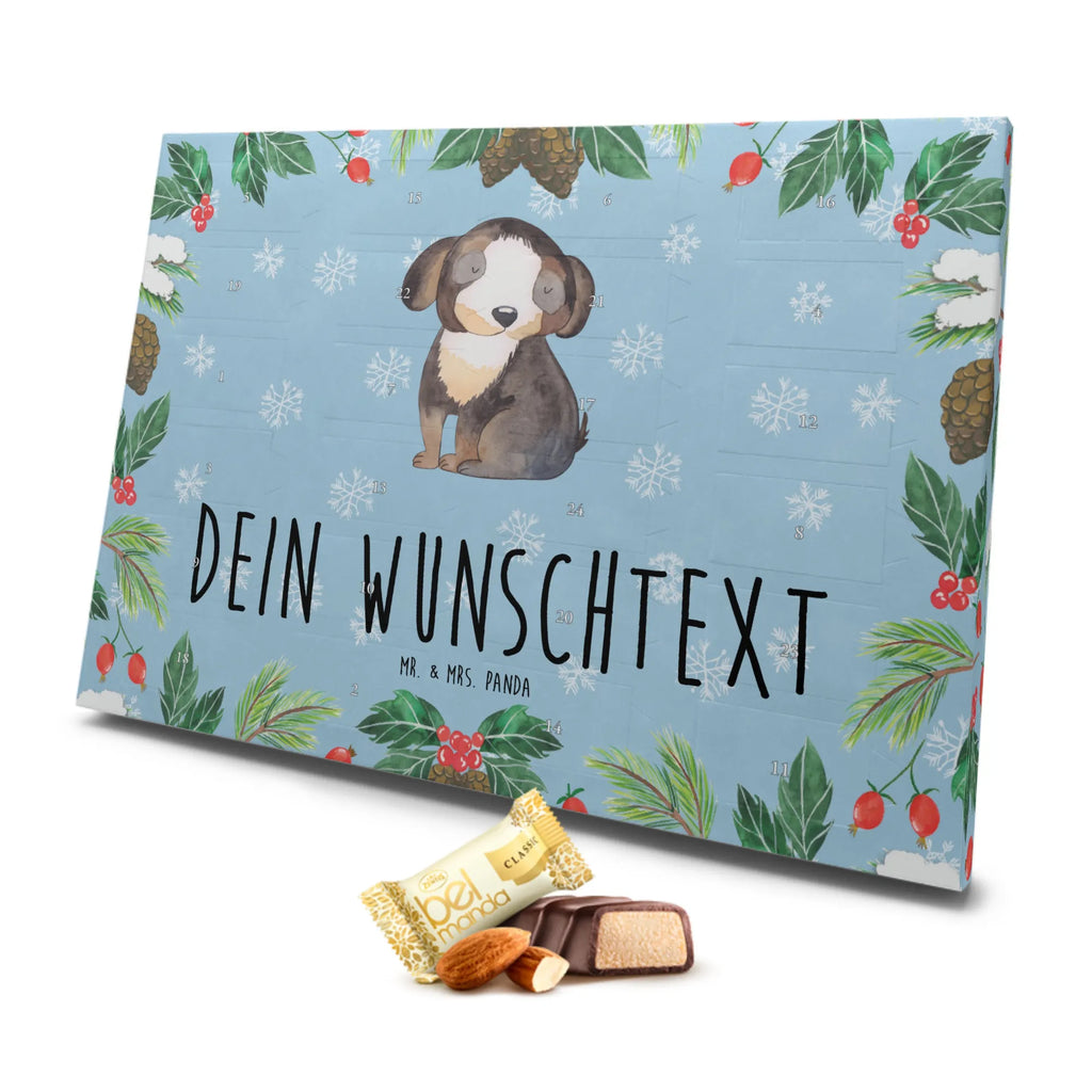 Personalisierter Marzipan Adventskalender Hund Entspannen Personalisierter Marzipan Adventskalender, Hund, Hundemotiv, Haustier, Hunderasse, Tierliebhaber, Hundebesitzer, Sprüche, Hundeglück, Liebe, schwarzer Hund, Hundeliebe