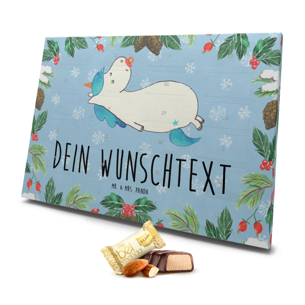 Personalisierter Marzipan Adventskalender Einhorn Schnuller Personalisierter Marzipan Adventskalender, Einhorn, Einhörner, Einhorn Deko, Unicorn, Geburt, Mama, Schnuller, Säugling, Geburtstag, Geschenk Geburt, Baby, Mutter, Kleinkind