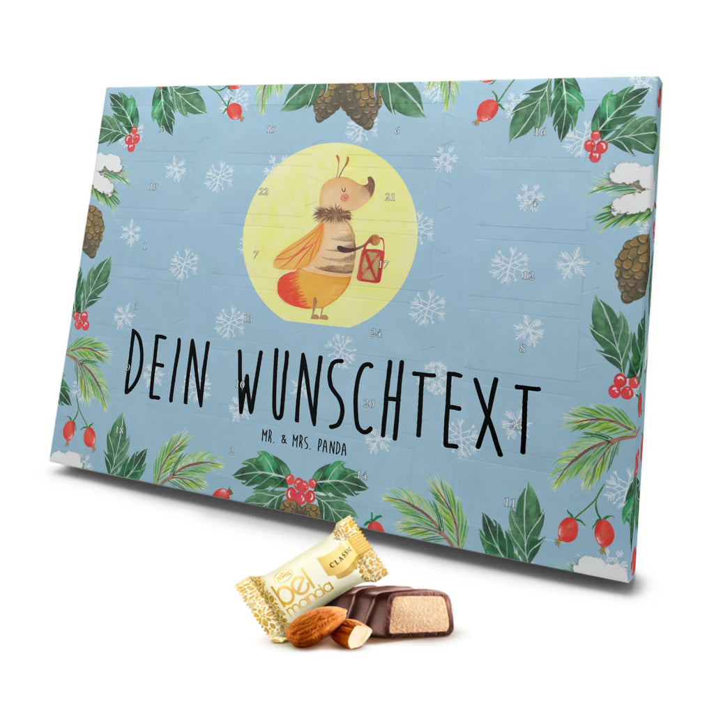 Personalisierter Marzipan Adventskalender Glühwürmchen Personalisierter Marzipan Adventskalender, Tiermotive, Gute Laune, lustige Sprüche, Tiere, magisch, Liebesspruch, Lieblingsmensch, Glühwürmchen, Verlobung, Falter, Heiratsantrag, Liebesbeweis, Leuchten, Liebe, Jahrestag, Glühwurm