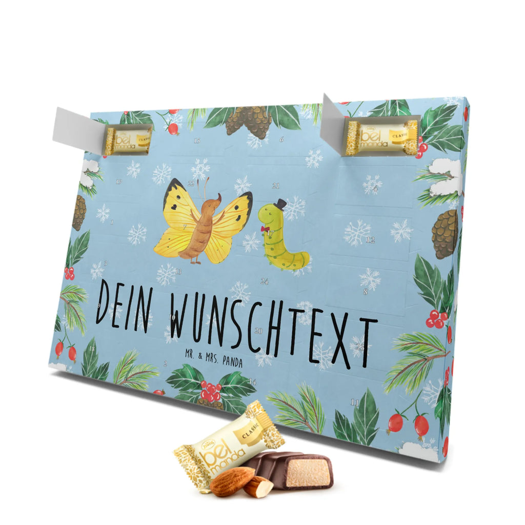 Personalisierter Marzipan Adventskalender Raupe Schmetterling Personalisierter Marzipan Adventskalender, Tiermotive, Gute Laune, lustige Sprüche, Tiere, Erwachsen werden, Hütchen, Aufwachsen, Zitronenfalter, Schönheit, Raupe, Schmetterling, Kokon, Entwicklung, Hut