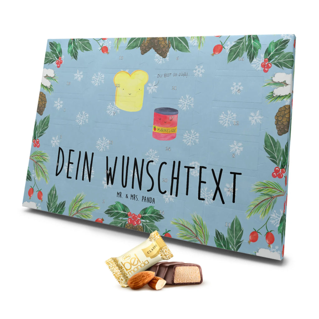 Personalisierter Marzipan Adventskalender Toast Marmelade Personalisierter Marzipan Adventskalender, Tiermotive, Gute Laune, lustige Sprüche, Tiere, Toastbrot, Brot, süß, Küche Deko, Dreamteam, Toast, Küche Spruch, Frühstück Einladung, süße Postkarte, Marmelade