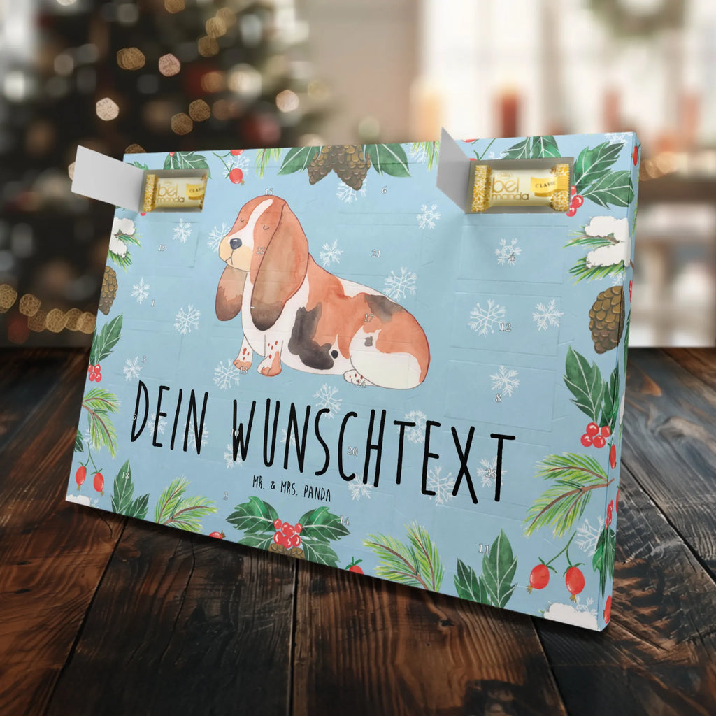 Personalisierter Marzipan Adventskalender Hund Basset Hound Personalisierter Marzipan Adventskalender, Hund, Hundemotiv, Haustier, Hunderasse, Tierliebhaber, Hundebesitzer, Sprüche, kinderlos, Hundeliebe, Basset, Basset Hound