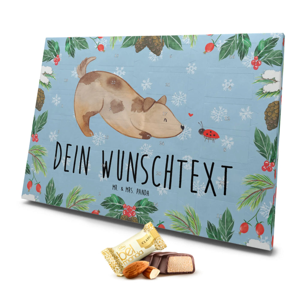Personalisierter Marzipan Adventskalender Hund Marienkäfer Personalisierter Marzipan Adventskalender, Hund, Hundemotiv, Haustier, Hunderasse, Tierliebhaber, Hundebesitzer, Sprüche, Mischlinghund, Mischling, Hunde, Hundespruch, Marienkäfer