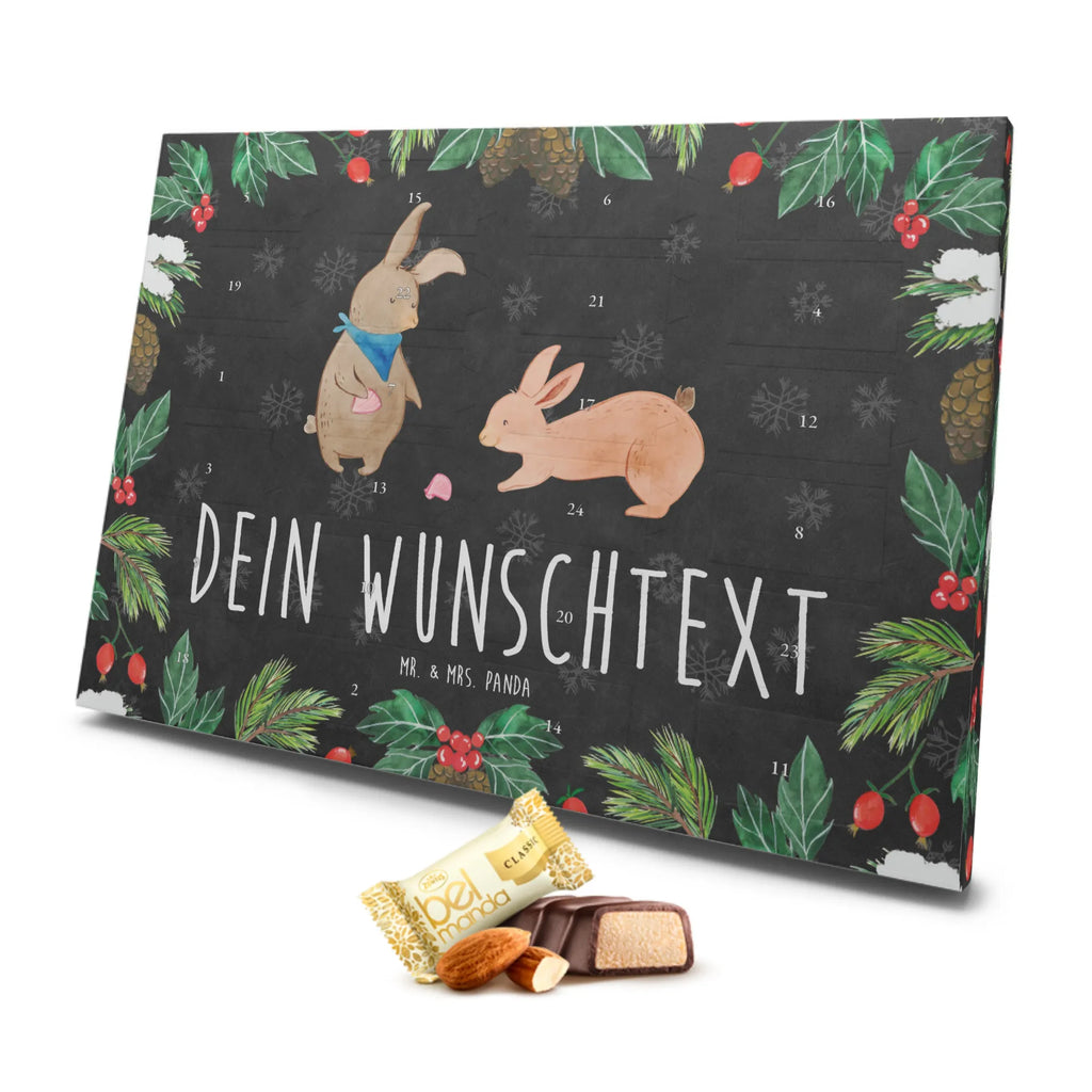 Personalisierter Marzipan Adventskalender Hasen Muschel Personalisierter Marzipan Adventskalender, Familie, Vatertag, Muttertag, Bruder, Schwester, Mama, Papa, Oma, Opa, Freundinnen, Freundin, Hasen, Meer, Muscheln, Muscheln sammeln, BFF, beste Freundin, best friends