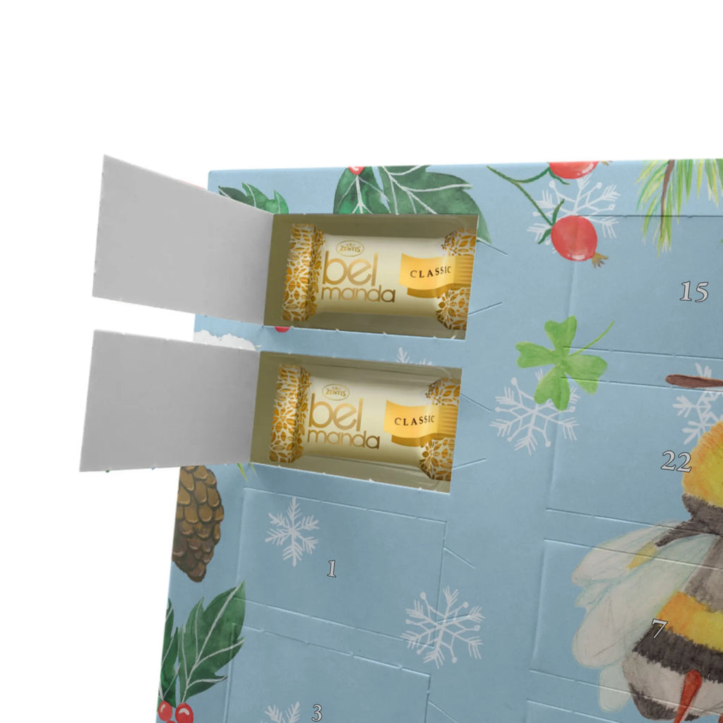 Personalisierter Marzipan Adventskalender Hummeln Kleeblatt Personalisierter Marzipan Adventskalender, Tiermotive, Gute Laune, lustige Sprüche, Tiere, Spruch fröhlich, Spruch schön, glücklich sein, glücklich werden, Biene, Spruch positiv, Hummel, Biene Deko