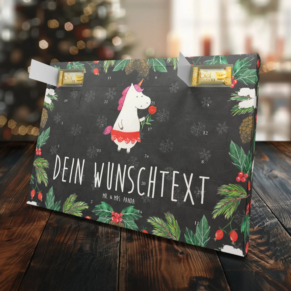 Personalisierter Marzipan Adventskalender Einhorn Dame Personalisierter Marzipan Adventskalender, Einhorn, Einhörner, Einhorn Deko, Unicorn, Trennung, feine Dame, Bachelorette, Abfuhr, Bachelor, Lady, Frau, Dame, Schluss machen, Freundin