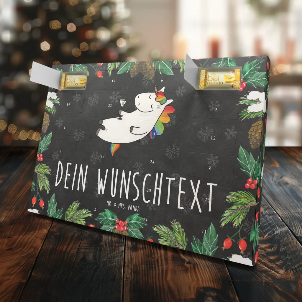 Personalisierter Marzipan Adventskalender Einhorn Cocktail Personalisierter Marzipan Adventskalender, Einhorn, Einhörner, Einhorn Deko, Unicorn, Sekt, Feiern, Cuba Libre, Geburtstag, lustig, Rum, witzig, Party, Spruch, Freundin, Spaß, Glitzer, Caipirinha