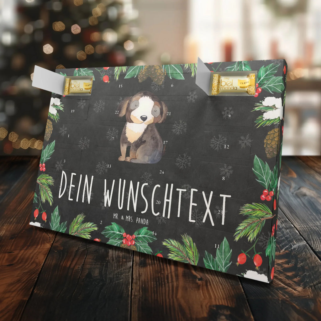 Personalisierter Marzipan Adventskalender Hund Entspannen Personalisierter Marzipan Adventskalender, Hund, Hundemotiv, Haustier, Hunderasse, Tierliebhaber, Hundebesitzer, Sprüche, Hundeglück, Liebe, schwarzer Hund, Hundeliebe