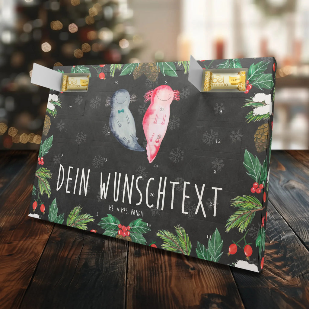 Personalisierter Marzipan Adventskalender Axolotl Freundin Personalisierter Marzipan Adventskalender, Axolotl, Molch, Ehemann, Freund, Jahrestag, Lurche, Liebe, Schwanzlurch, große Liebe, Valentinstag, Lurch, Liebesbeweis, Verlobter, Axolot