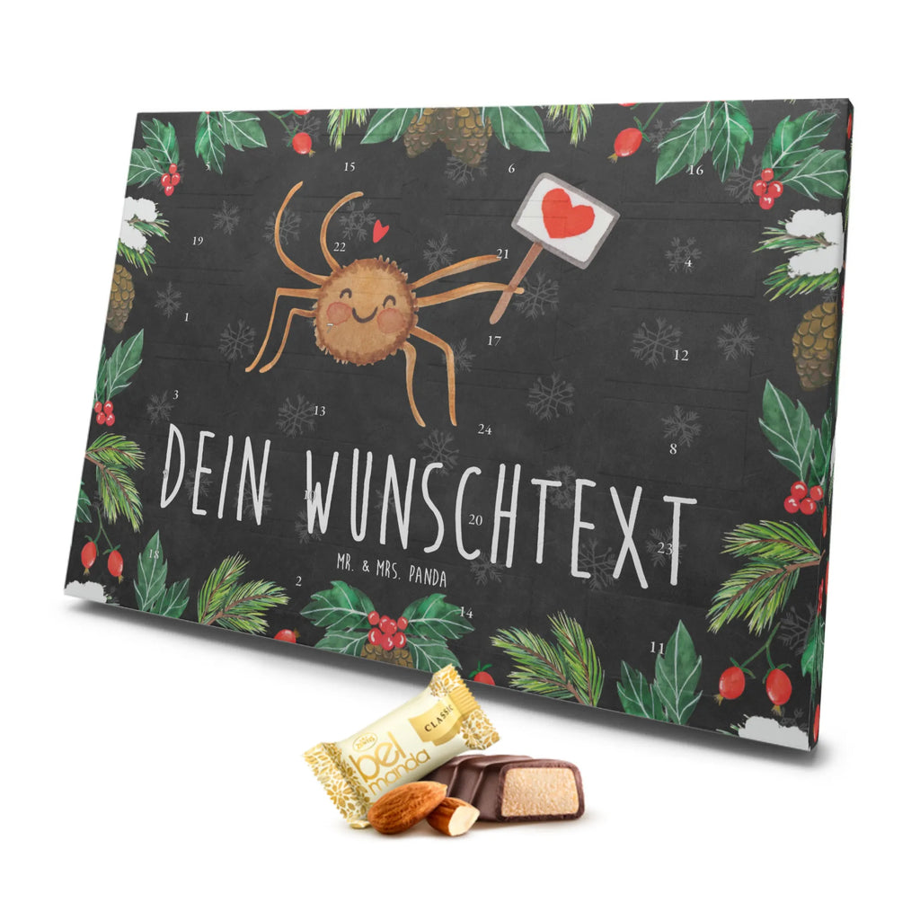 Personalisierter Marzipan Adventskalender Spinne Agathe Motivation Personalisierter Marzipan Adventskalender, Spinne Agathe, Spinne, Agathe, Videos, Merchandise, Motivation, Glück, Liebe, Dankeschön, Vertrauen