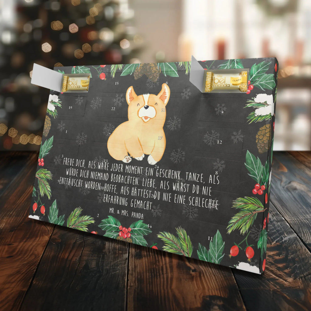 Marzipan Adventskalender Corgie Marzipan Adventskalender, Hund, Hundemotiv, Haustier, Hunderasse, Tierliebhaber, Hundebesitzer, Sprüche, Motivation, Welsh Corgie Pembroke, Hundespruch, Lebensfreude, britisch, Spruch, Corgie