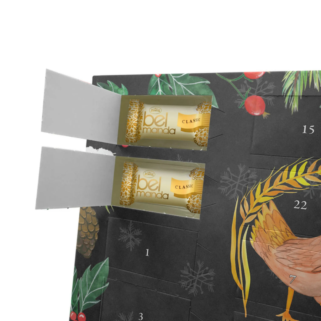 Marzipan Adventskalender Huhn Stolz Marzipan Adventskalender, Bauernhof, Hoftiere, Landwirt, Landwirtin, Spruch, Magie, Motivation, Hahn, Henne, Hühner, Landleben, Hof, Eier, Geburt, Schwangerschaft