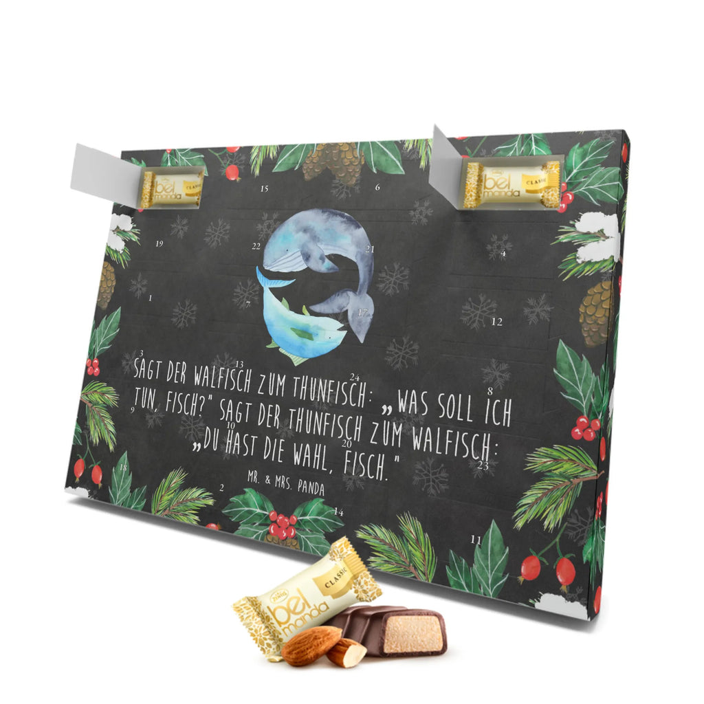 Marzipan Adventskalender Walfisch Thunfisch Marzipan Adventskalender, Tiermotive, Gute Laune, lustige Sprüche, Tiere, Wahl, Spruch des Tages, Wal, Wortwitz lustig, Flachwitz Geschenk, Witz, Spruch lustig, Tunfisch, Flachwitz