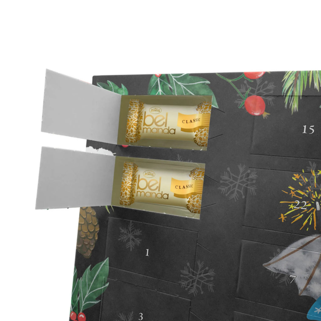 Marzipan Adventskalender Fledermaus Zauberer Marzipan Adventskalender, Tiermotive, Gute Laune, lustige Sprüche, Tiere, Zauberer, Magier, reinsteigern, Frauen, Fledermäuse, Fledermaus