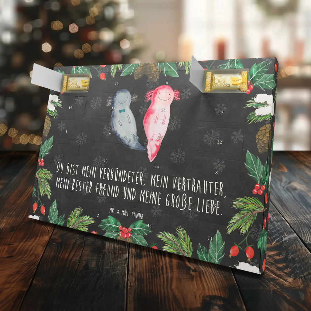 Marzipan Adventskalender Axolotl Freundin Marzipan Adventskalender, Axolotl, Molch, Freund, Jahrestag, Liebesbeweis, große Liebe, Liebe, Axolot, Lurche, Valentinstag, Schwanzlurch, Lurch, Ehemann, Verlobter