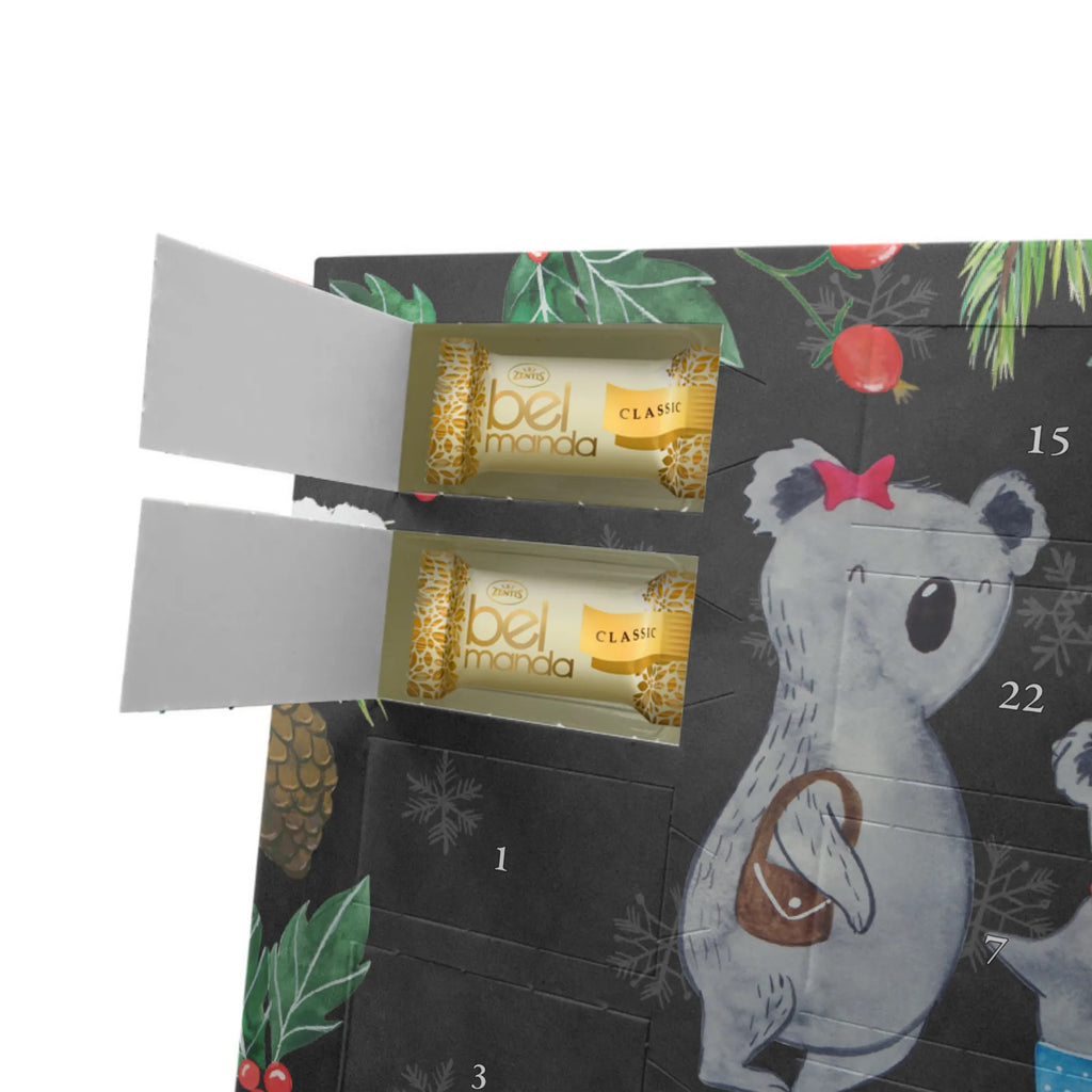 Marzipan Adventskalender Koala Familie zwei Marzipan Adventskalender, Familie, Vatertag, Muttertag, Bruder, Schwester, Mama, Papa, Oma, Opa, Familienzeit, Koalafamilie, beste Familie, Lieblingsfamilie, Koalabär, Familienleben, Koala