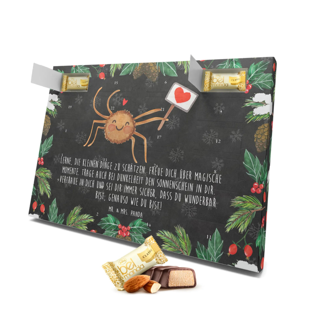 Marzipan Adventskalender Spinne Agathe Motivation Marzipan Adventskalender, Spinne Agathe, Spinne, Agathe, Videos, Merchandise, Liebe, Dankeschön, Motivation, Glück, Vertrauen