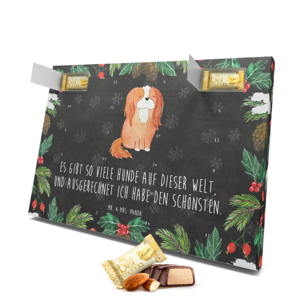 Marzipan Adventskalender Hund Cavalier King Charles Spaniel Marzipan Adventskalender, Hund, Hundemotiv, Haustier, Hunderasse, Tierliebhaber, Hundebesitzer, Sprüche, Spaniel, schönster Hund, Cavalier King Charles Spaniel, Cockerspaniel, Spruch