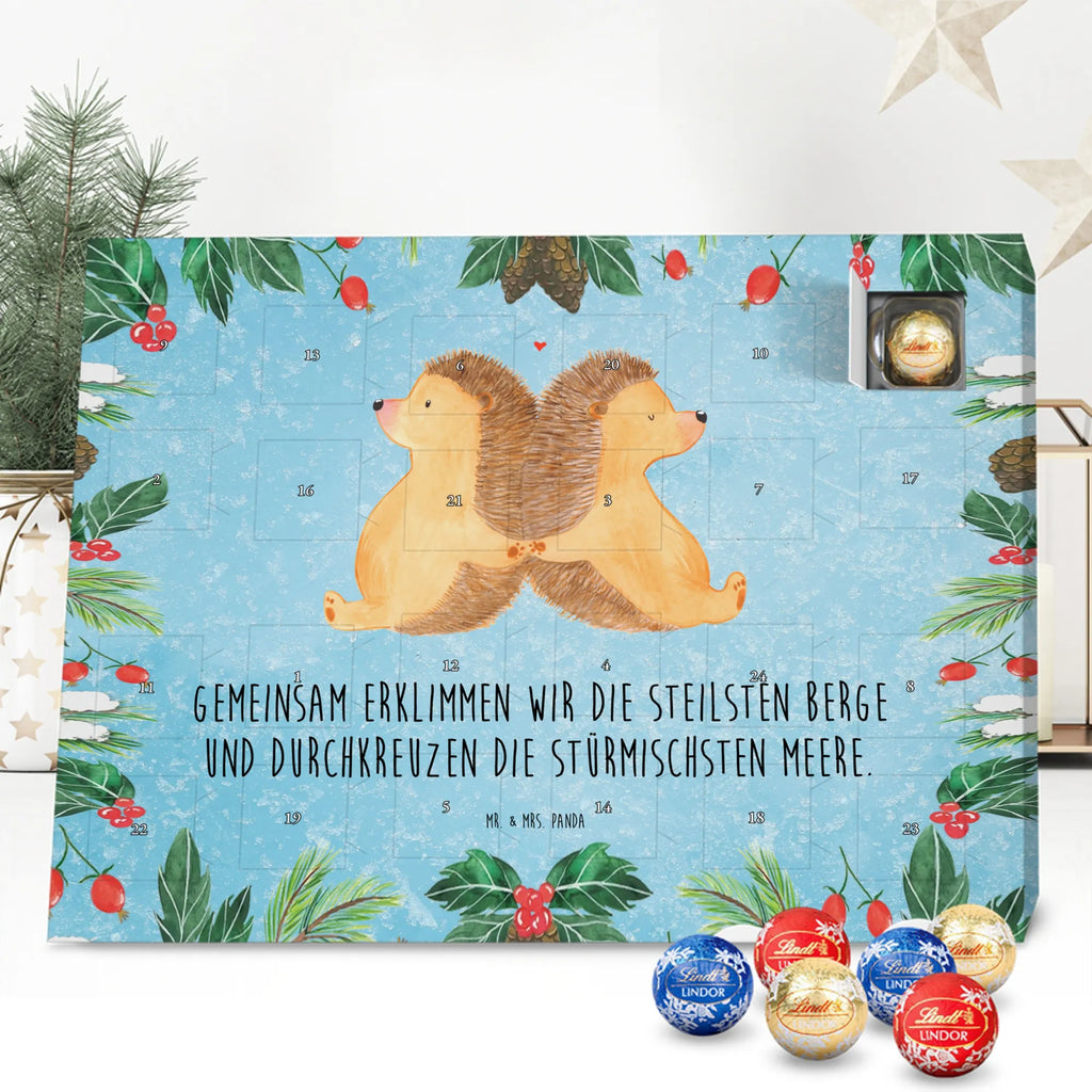 Chocolate advent calendar Hedgehogs holding hands Loving, Marriage, Proposal of marriage, anniversary gift, Together, Love gift, gift for her, gift for him, Two, togetherness, wedding, love message, love gift, proof of love, anniversary, favourite person, great love, gift for two, hedgehog love