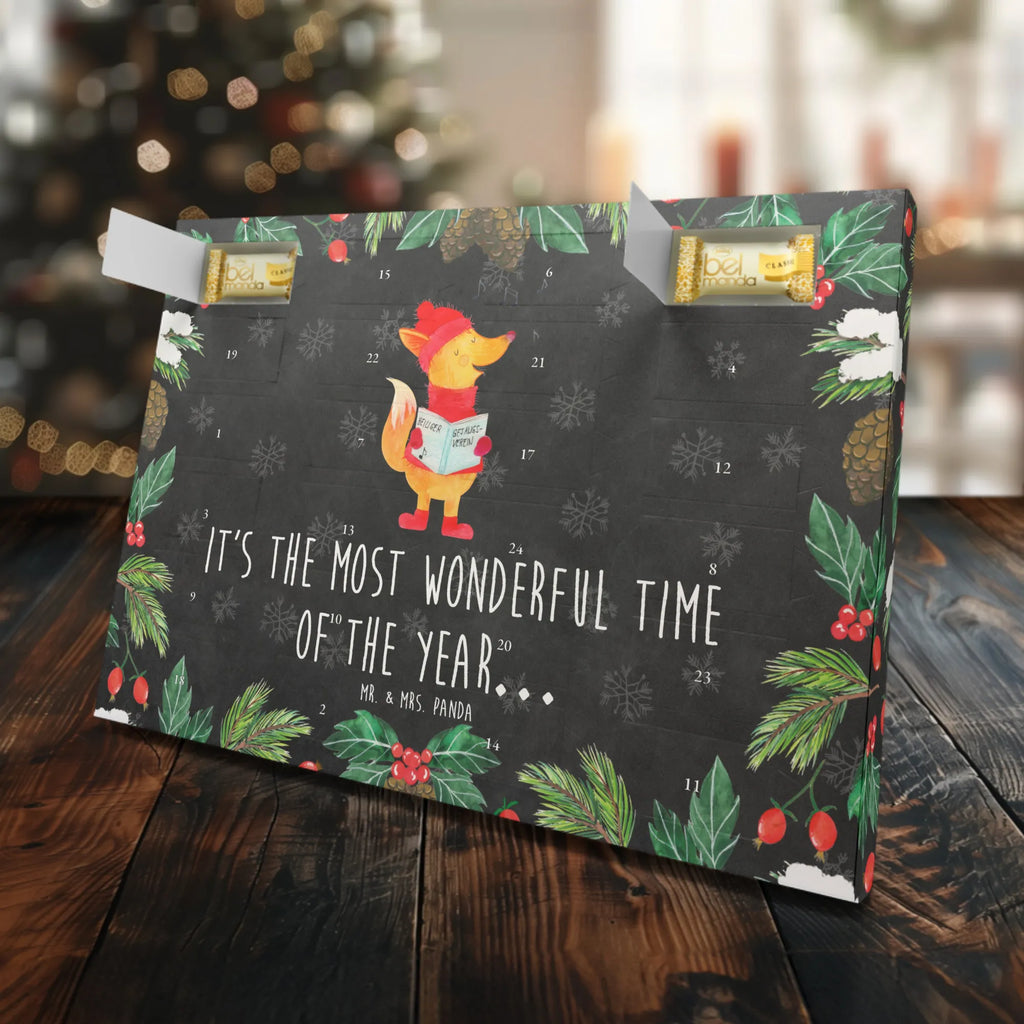 Marzipan Adventskalender Fuchs Sänger Marzipan Adventskalender, Winter, Weihnachten, Weihnachtsdeko, Nikolaus, Advent, Heiligabend, Wintermotiv, Fuchs, Füchse, Weihnachtslieder, Singen, Geschenk Sänger, Sänger