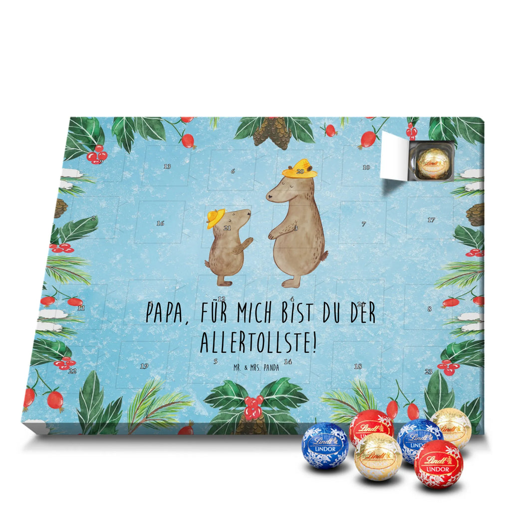 Chocolate advent calendar Bears with hats Father's Day, Mother's Day, favourite person, child, father-son, son, father, role model, children, father's day, sons