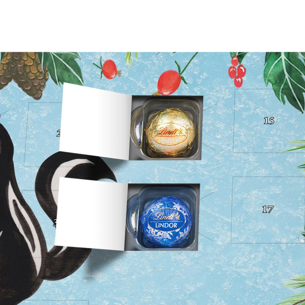 Chocolate advent calendar skunk flower wild animal, daydreamer, predator, dreamy, stink