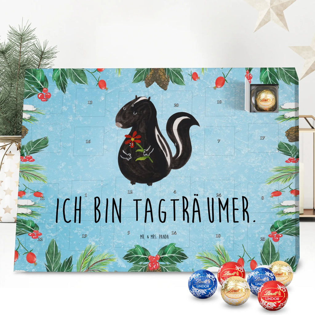 Chocolate advent calendar skunk flower wild animal, daydreamer, predator, dreamy, stink