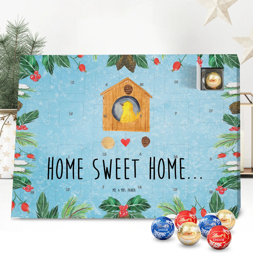 Chocolate advent calendar birdhouse Home gift ideas, gifts, small animals, good mood, cute, funny sayings, cute animal motives, hand drawn, special gifts, card, animal lover, gift, moving out, birdhouse, bird, moving in, house building, moving gift