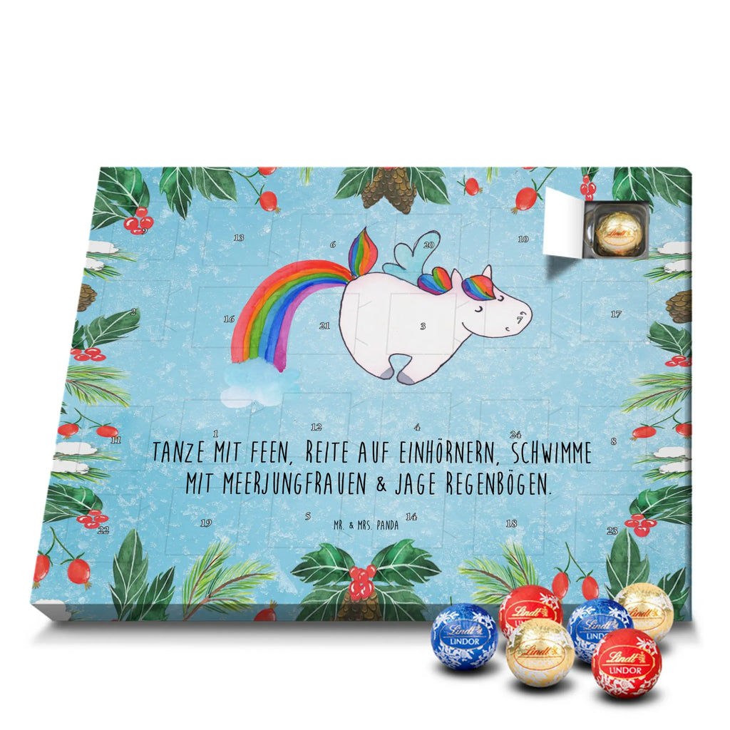 Chocolate advent calendar unicorn Pegasus growing up, pegasus, rainbow, reality, playing, unicorn love, saying fun