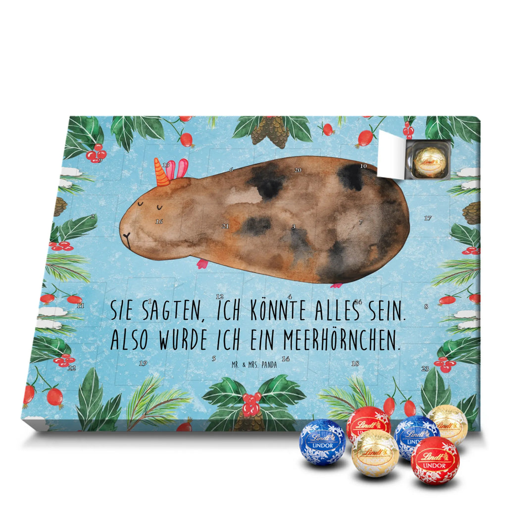 Chocolate advent calendar unicorn Guinea pig guinea pig, squirrels