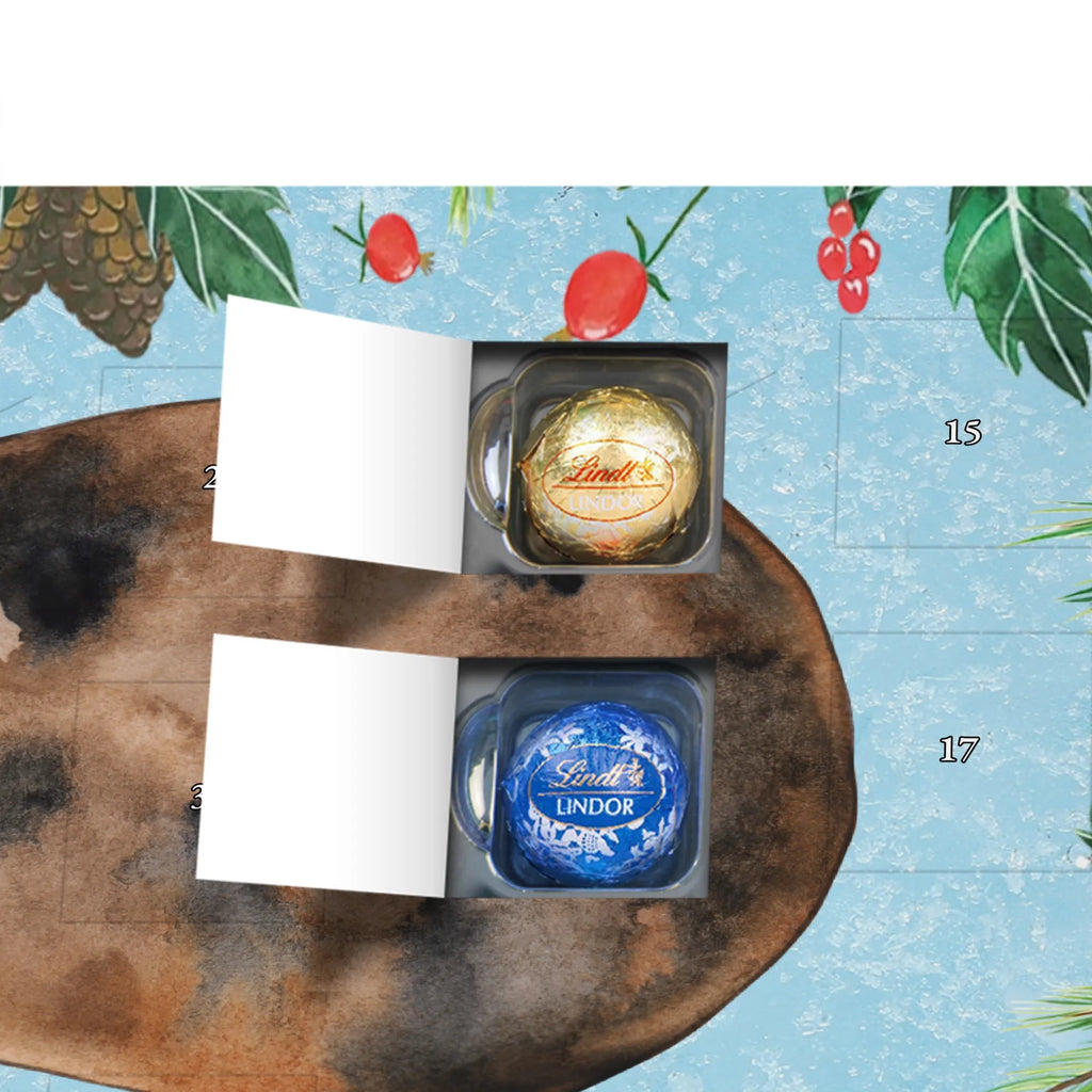 Chocolate advent calendar unicorn Guinea pig guinea pig, squirrels