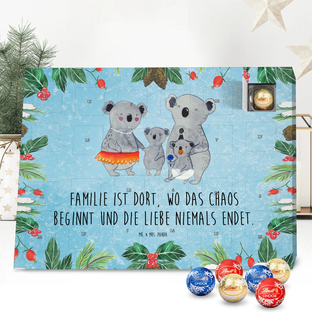 Chocolate advent calendar Koala Family Father's Day, Mother's Day, children, siblings, family life