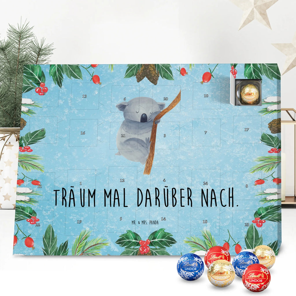 Chocolate advent calendar koala gift ideas, gifts, small animals, good mood, cute, funny sayings, cute animal motives, hand drawn, special gifts, card, animal lover, dream, bedroom, dreamland, sleeping, koala bear